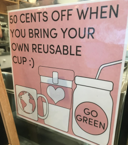 recycle coffee cups BYO discount recycle coffee cups BYO discount