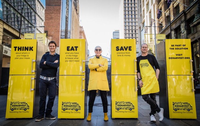 supermarket poor people no food waste OZ Harvest Australia Think Eat Save