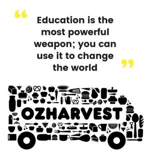 oz harvest no waste food supermarket