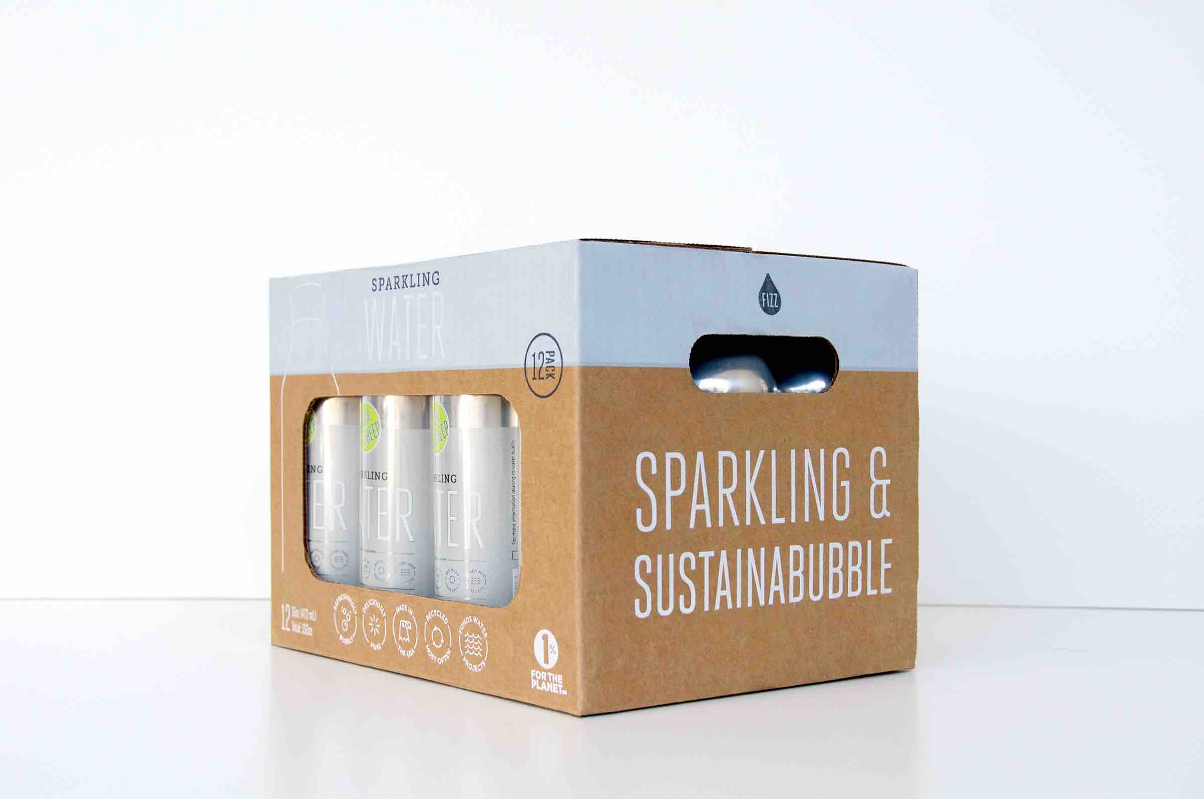 sparkling sustainablubble green sheep water