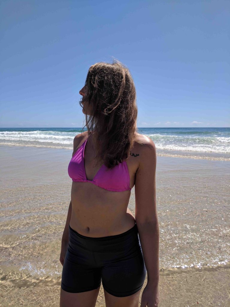 Eco-fashion bikinis yoga wear Think Love Live Australia