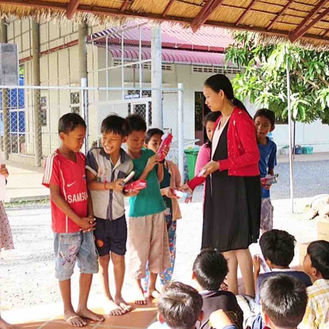 toothbrush project cambodia kids dental hygiene