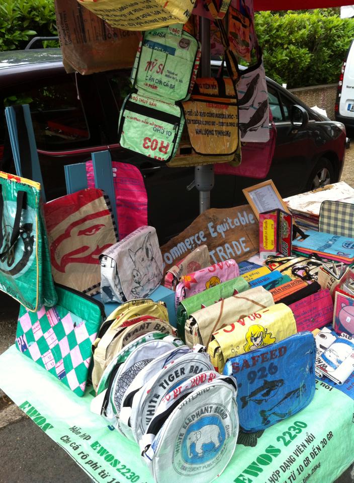 market hand-made fair trade bags e-globbal