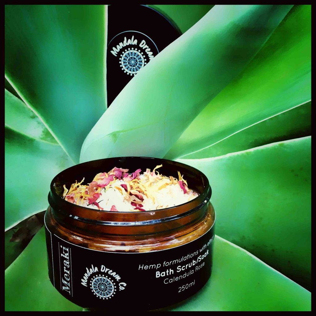 hemp calendula mandala dream skincare products