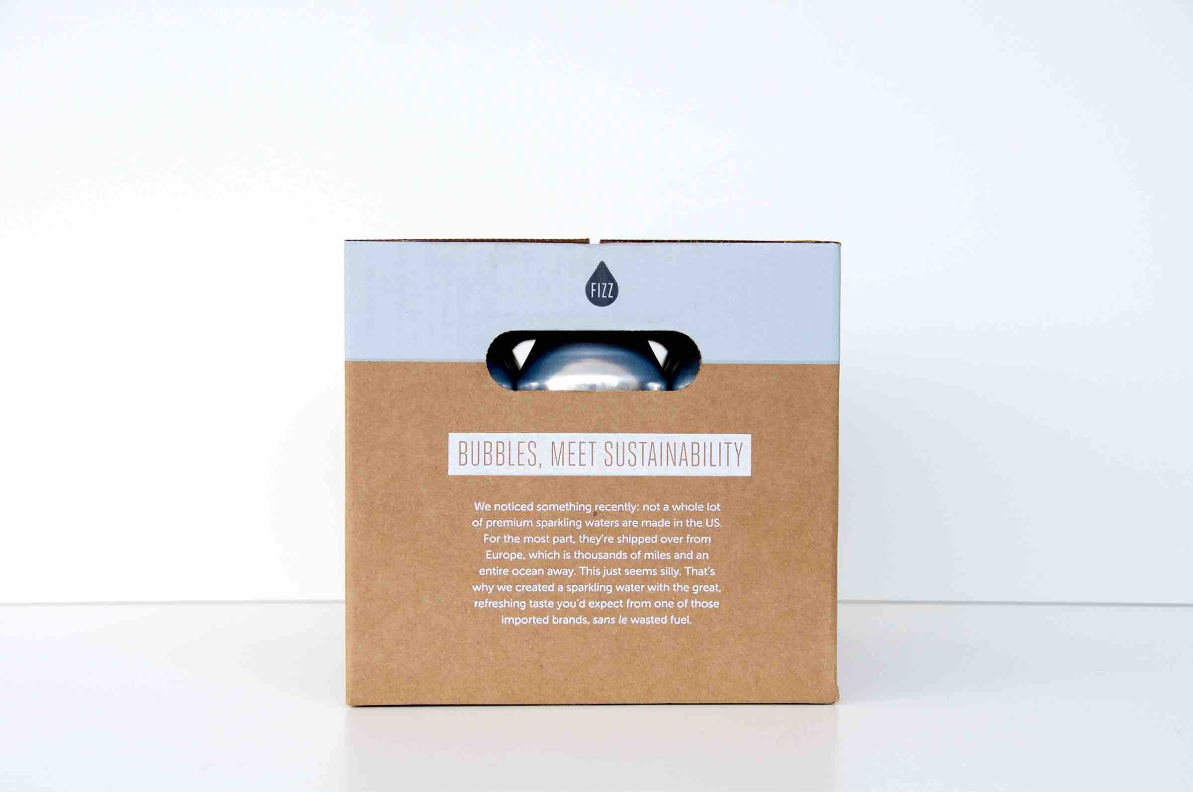 aluminium sustainable bottled water united states usa