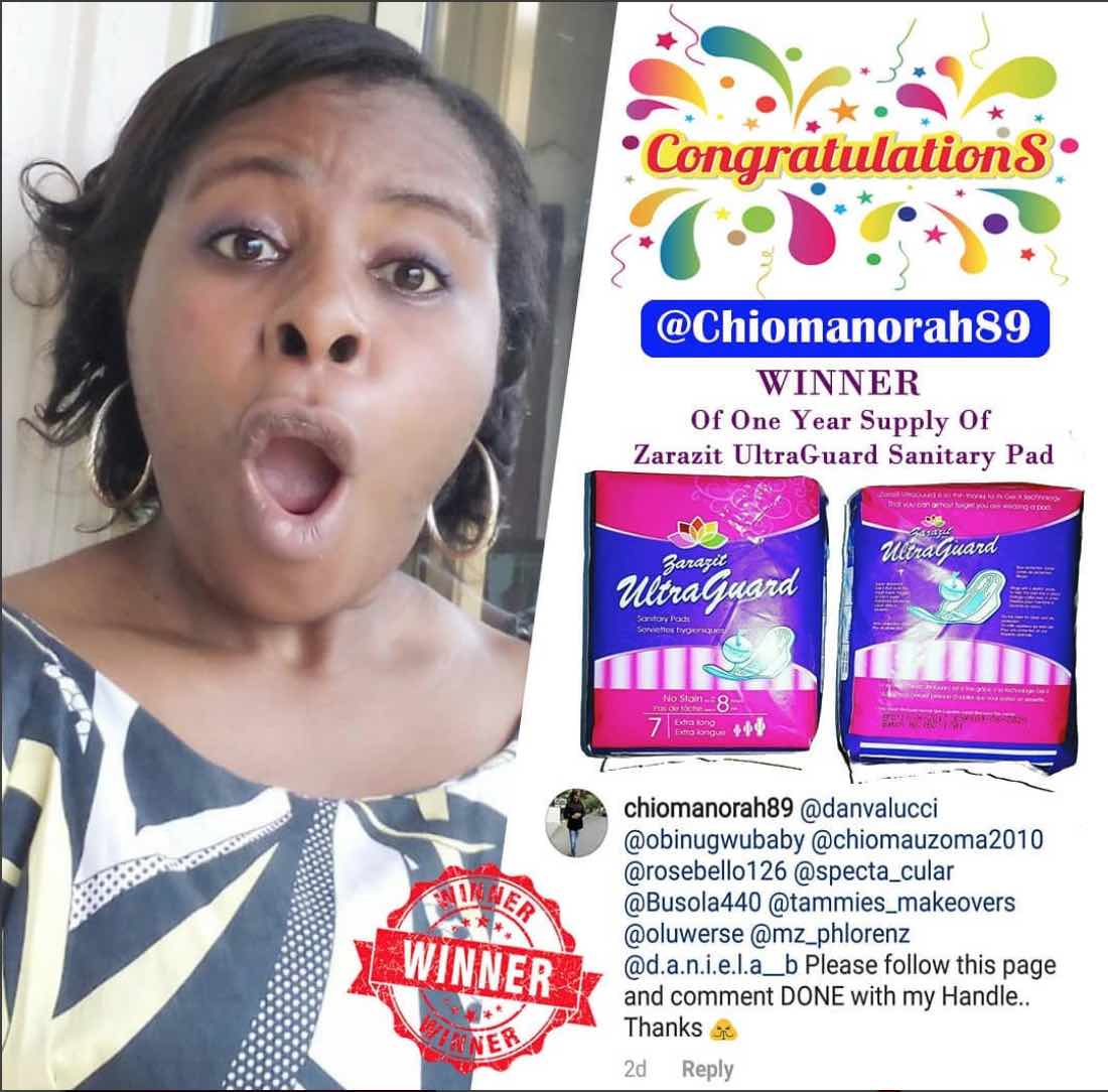 commercial sanitary pads nigeria competition
