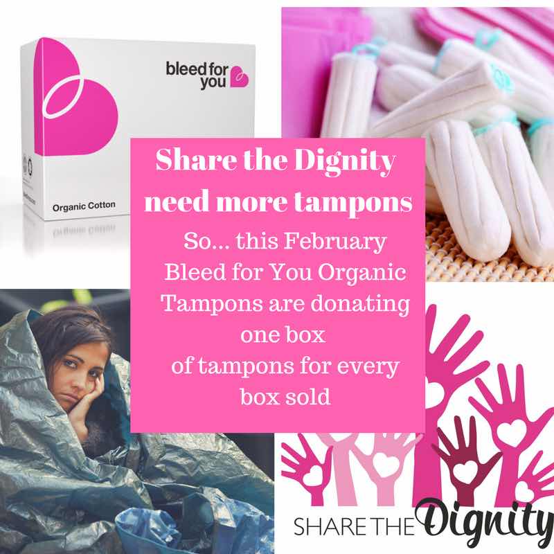 bleed for you organic tampons australia new zealand women empowerment