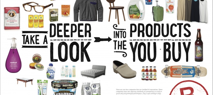 B corporation benefits ad campaign