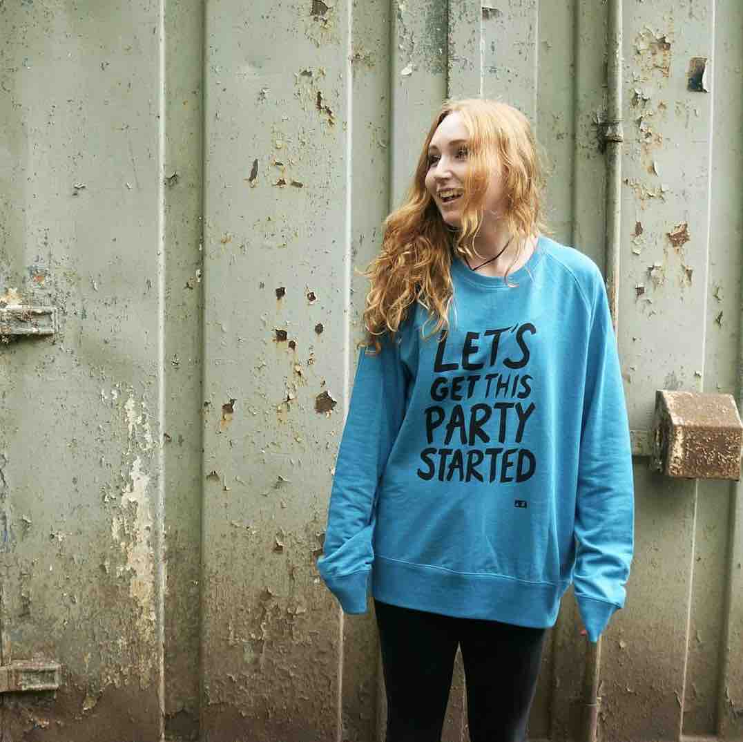 hand-printed sustainable clothing lost shapes t-shirt inspiration