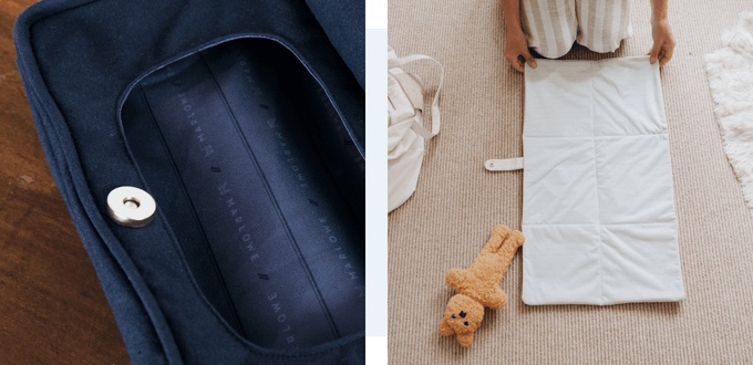 Marlowe eco-friendlyb aby bags kickstarter travel