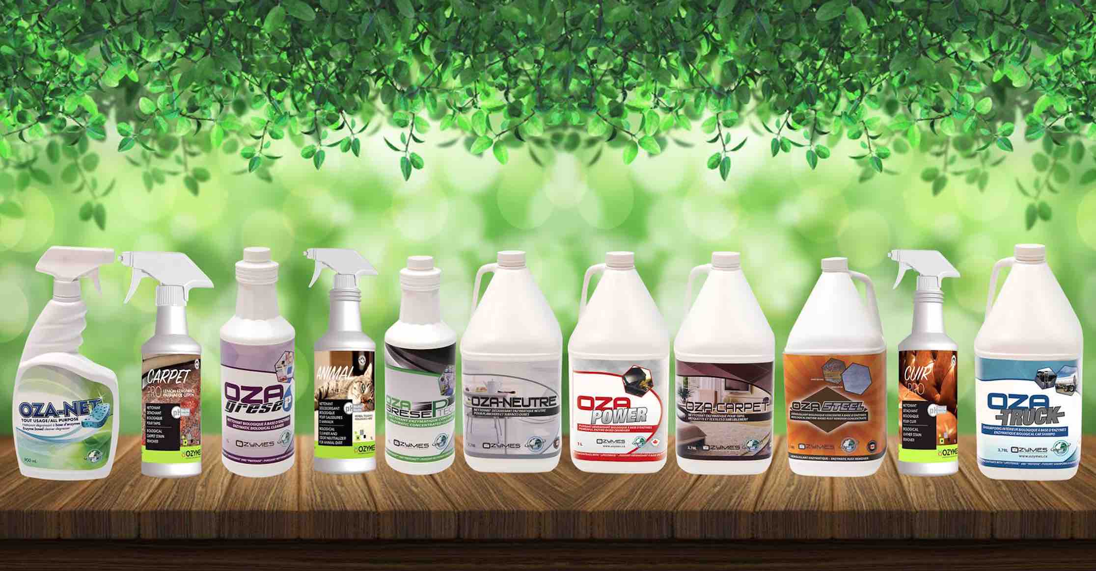 ozaclean organic cleaning products