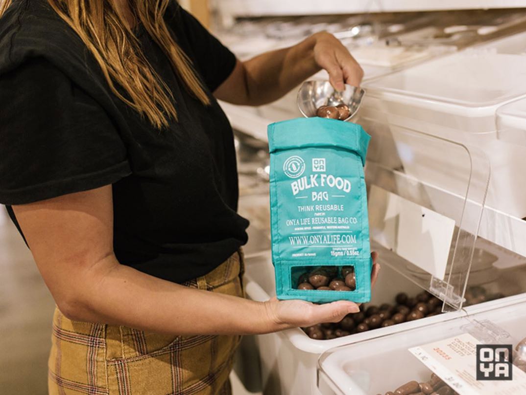 zero waste life onya bulk plastic-free bag