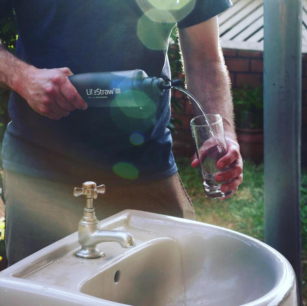 Lifestraw water filter straw travel tech