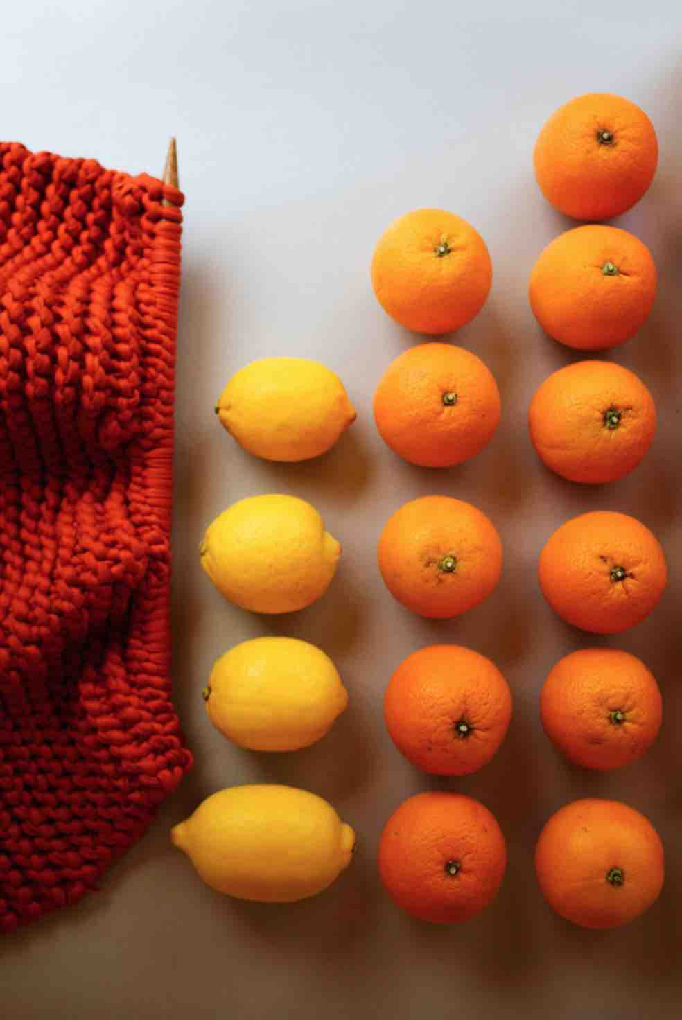 pletivo by plezir ecological ecofriedly trendy knitted cushions red orange