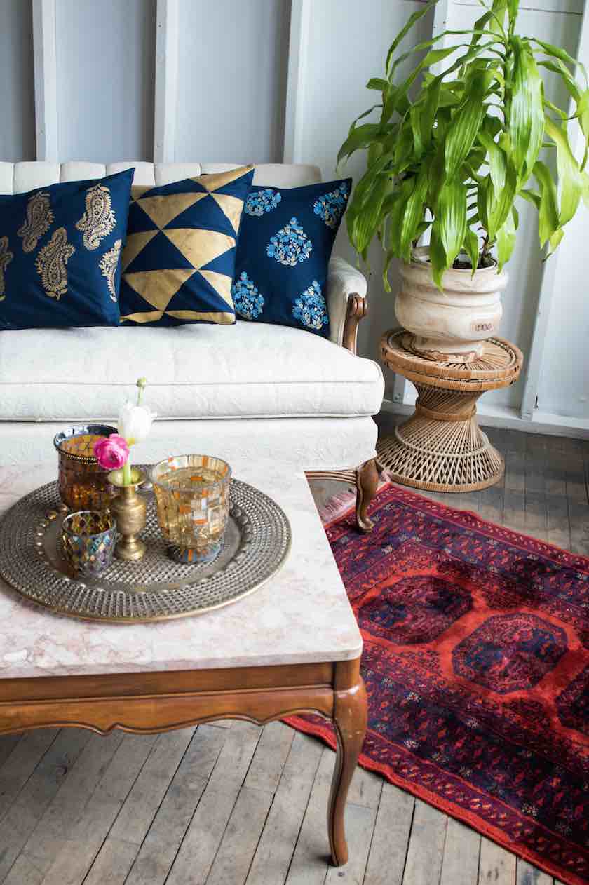 Indian textiles AMU block printing home decor