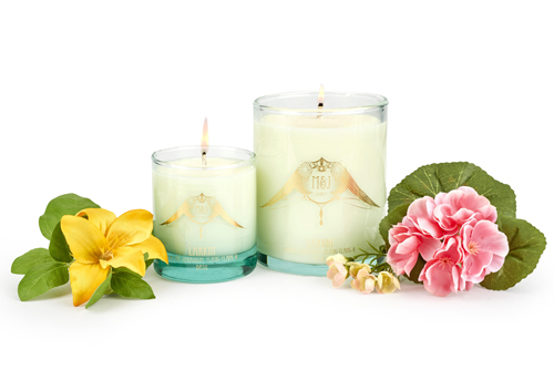 sustainable ethical scented candles Larkin Neroli, Geranium, Ylang-Ylang & Basil