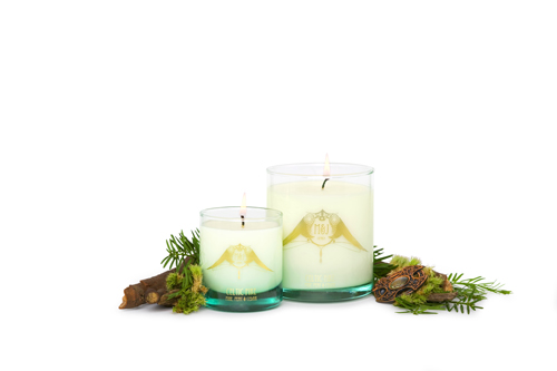 sustainable ethical scented candles Celtic Fire Pine, Peat & Cedar