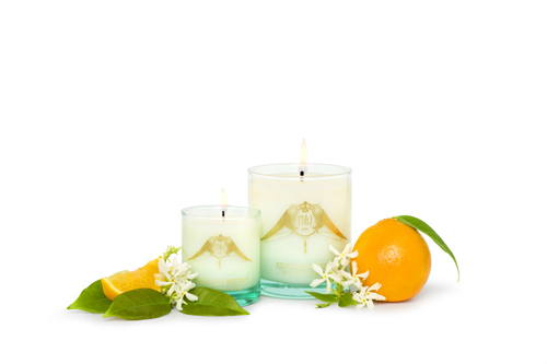 sustainable ethical scented candles Andalusian romance Orange Blossom & Jasmine