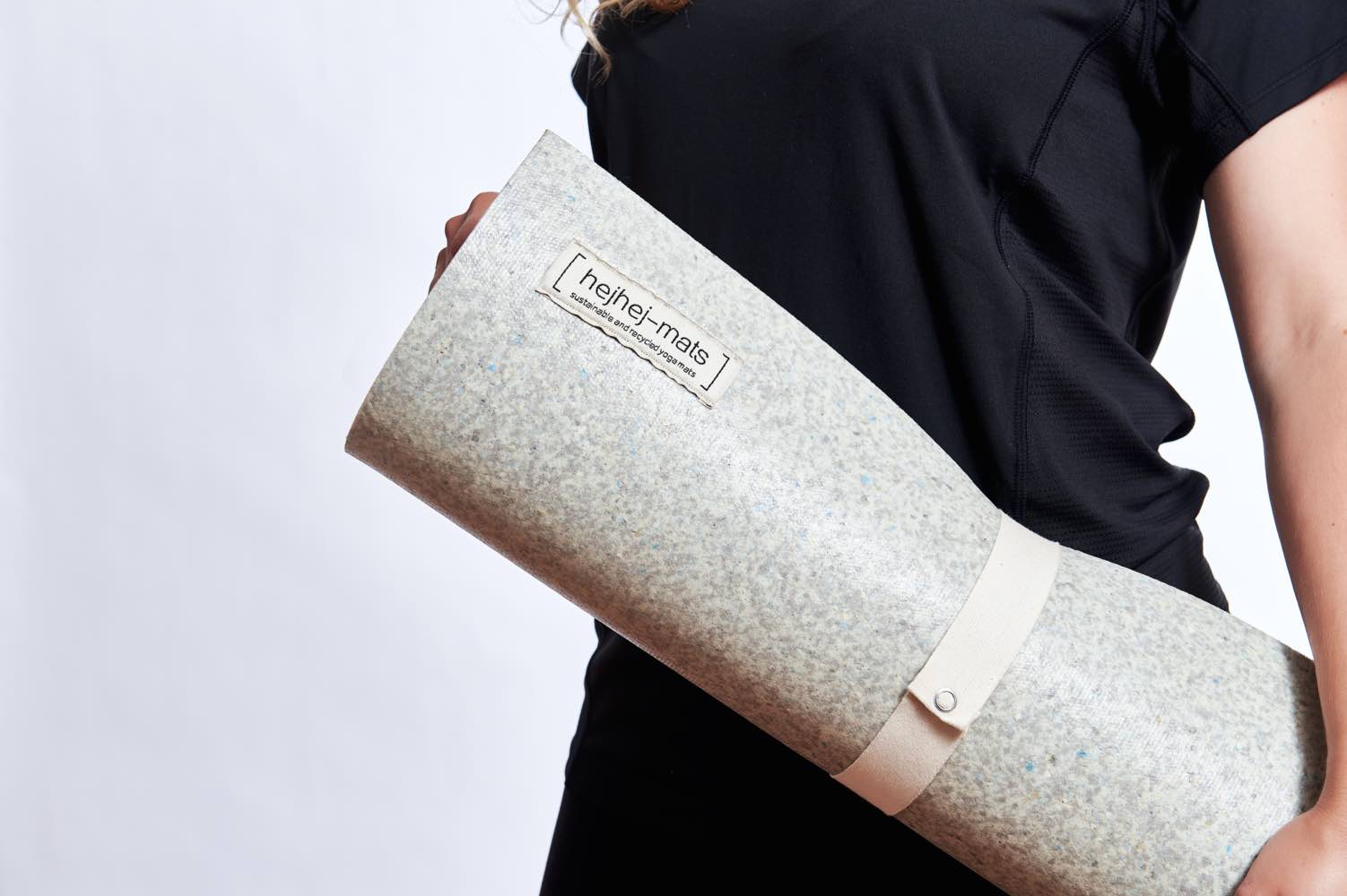 hejhej-mats sustainable circular yoga mats recycled plastic