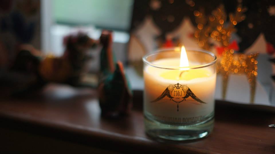 sustainable ethical scented candles M&J London