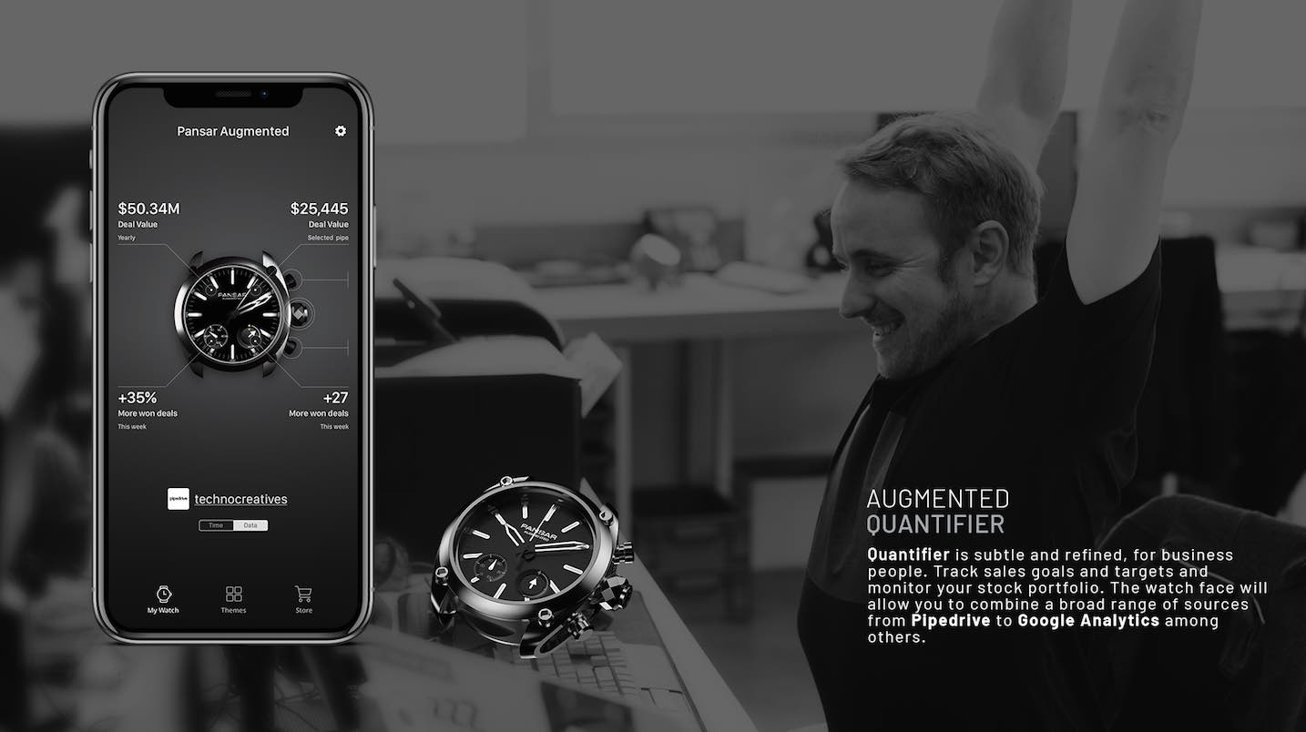 pensar augmented analogue smartwatch data tech
