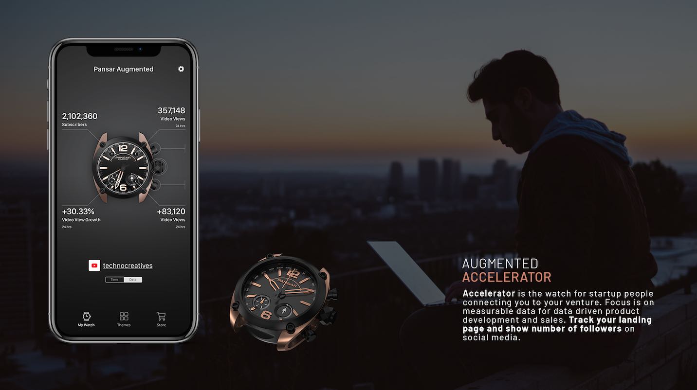 pensar augmented analogue smartwatch data tech app