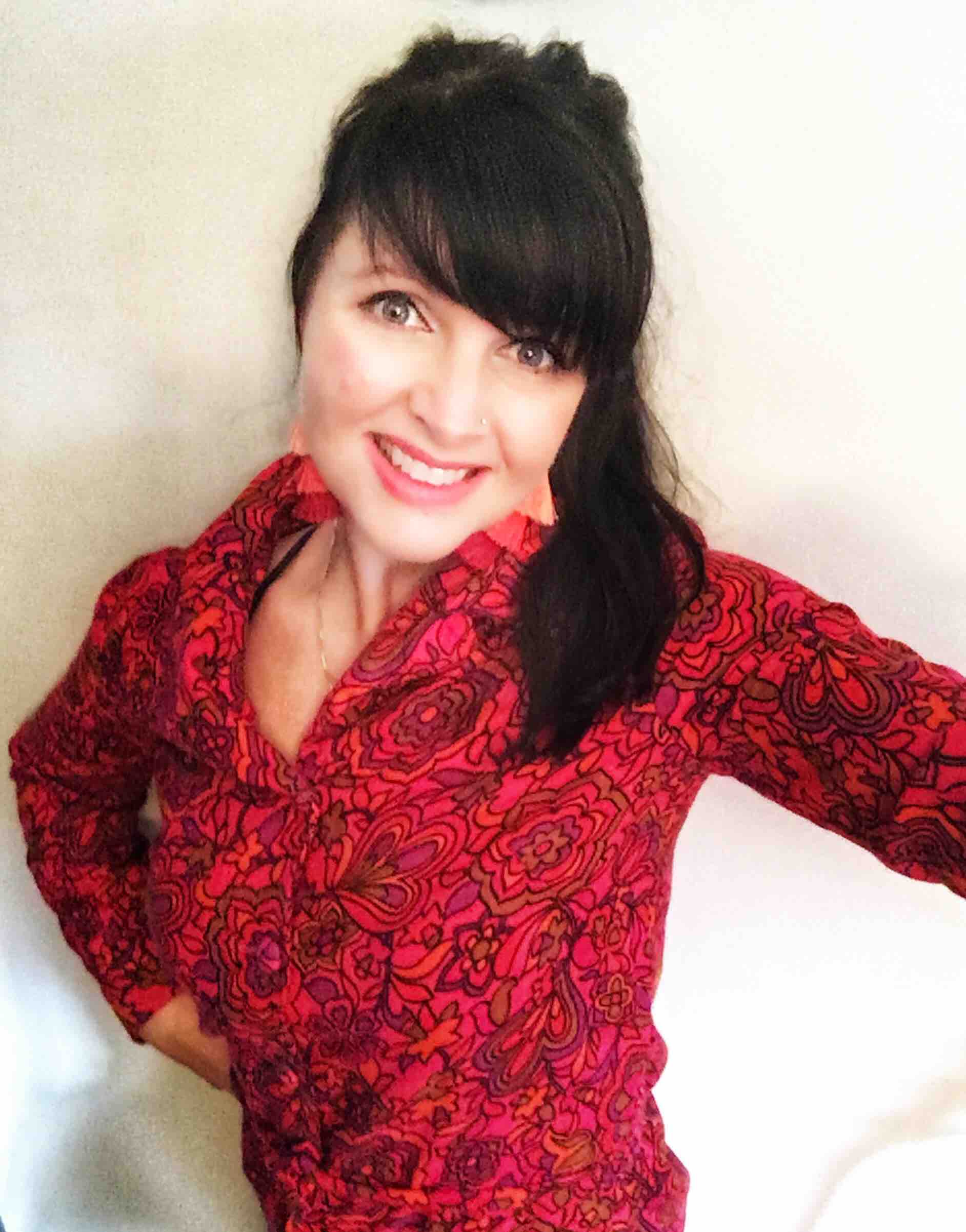 recycled fashion thrifted outfits sustainable style Jen Guice Juice Design & Style