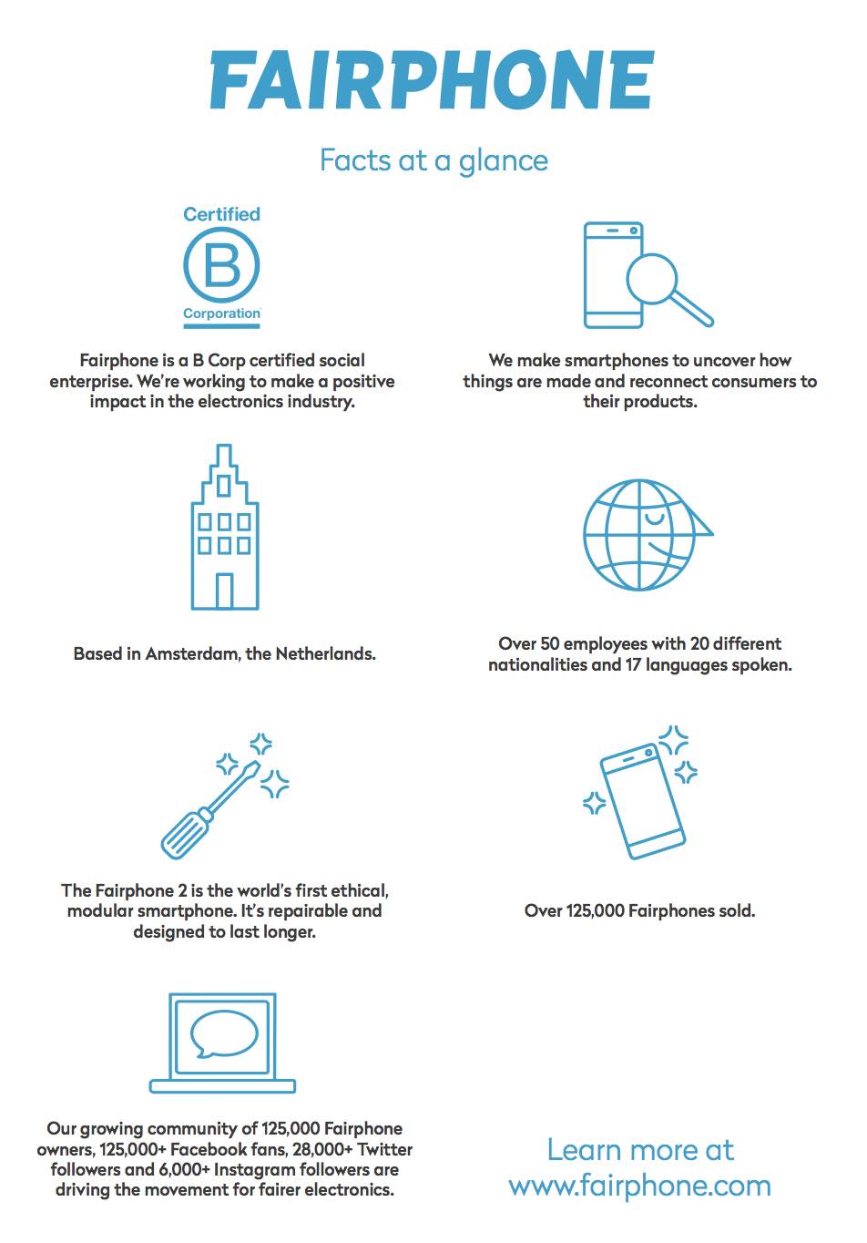 fairphone ethical smartphone tech specifications