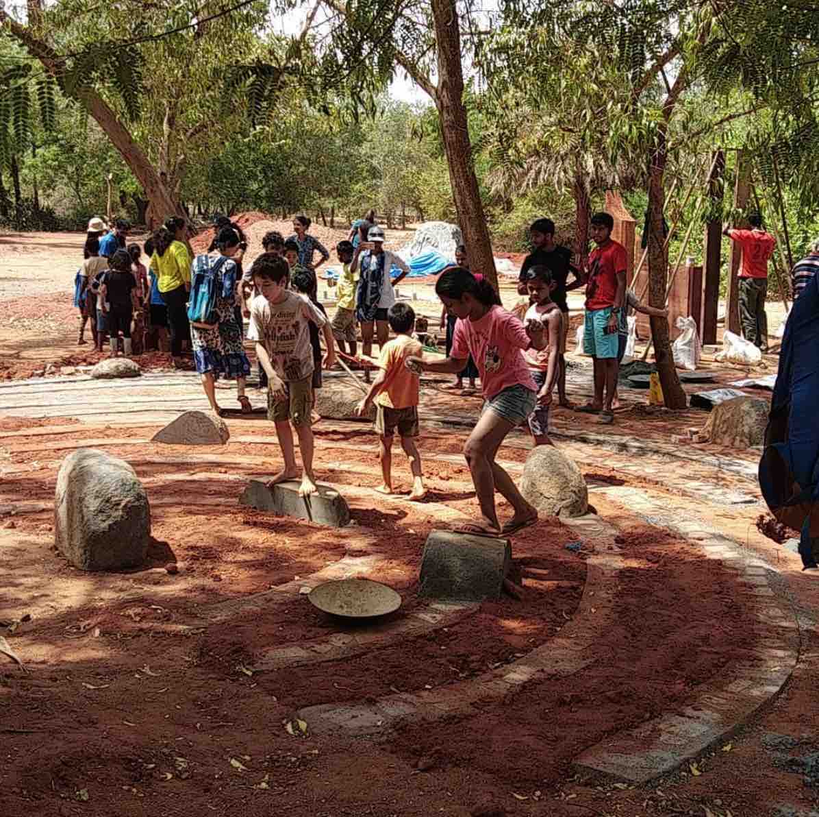 Auroville eco-town sustainable village education children