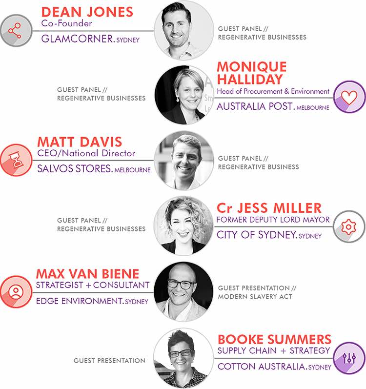 Australia Circular fashion conference ACFC 2019 special guests leaders keynote speaker