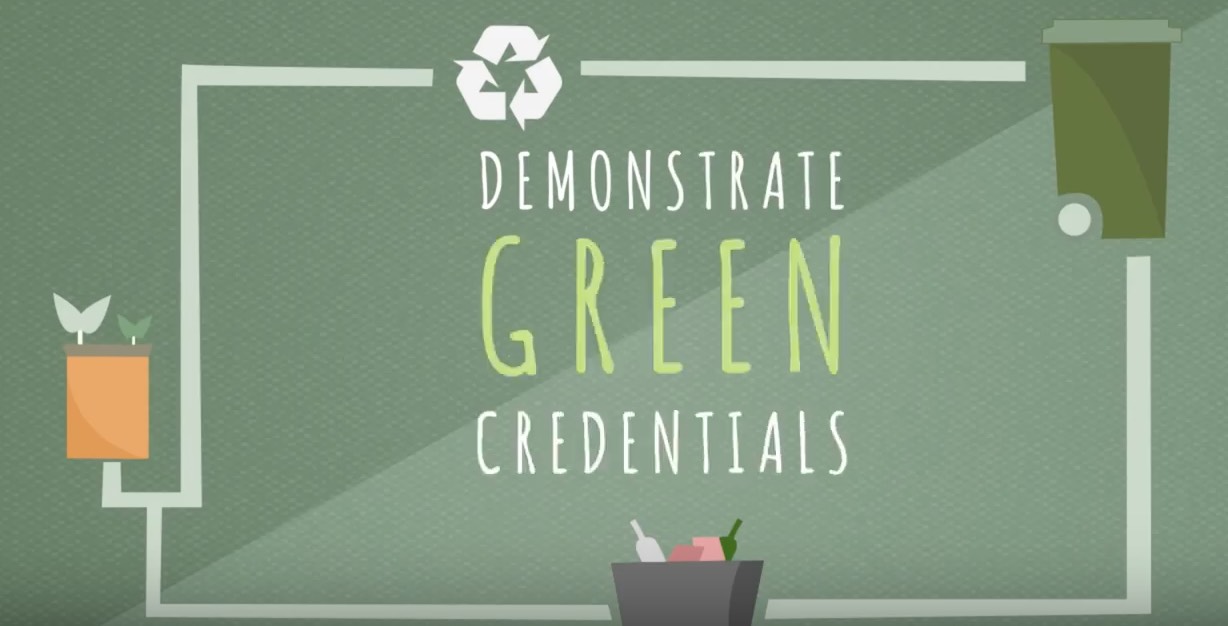 green credentials eco-friendly products for businesses