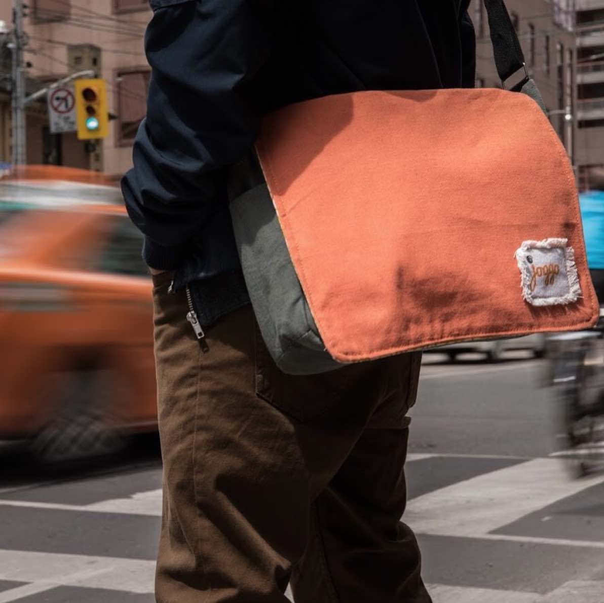 men's conscious wardrobe ethical fashion brands Joggo-bag