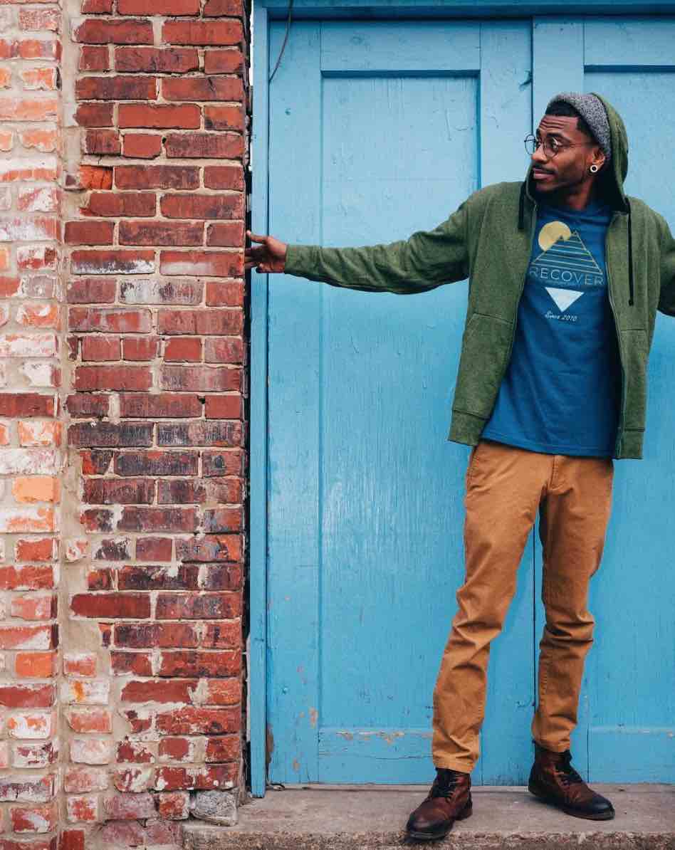 men's conscious wardrobe ethical fashion brands Recoverbrands
