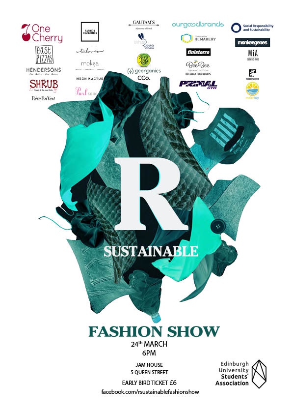 R sustainable fashion show edinburg reinvent upcycled