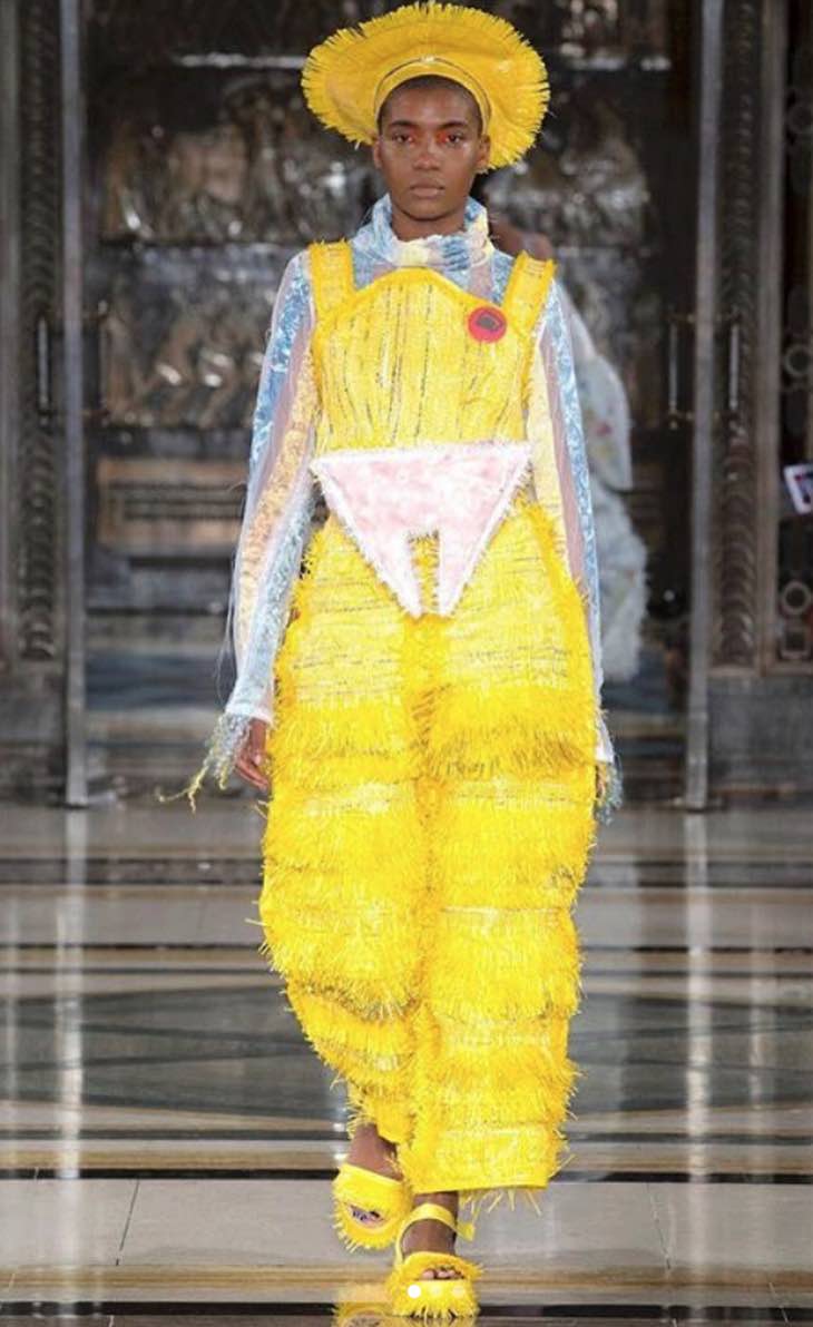 R sustainable fashion show edinburg reinvent upcycled designer @mwilliams_design