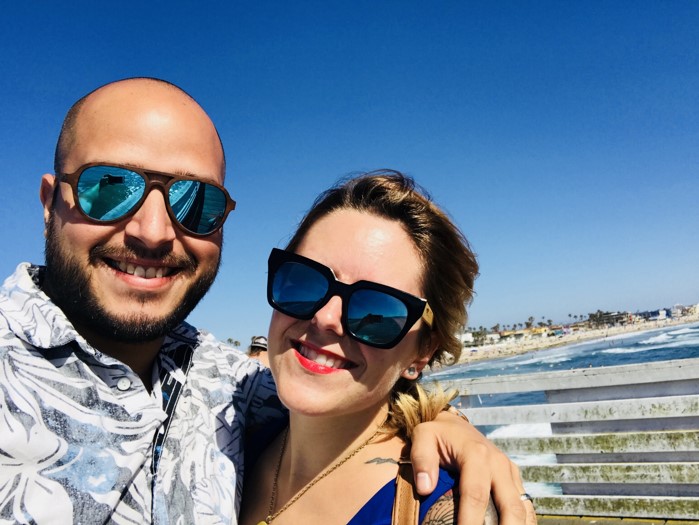sustainable eco wooden accessories sunglasses cali life co founders Nina Rafael