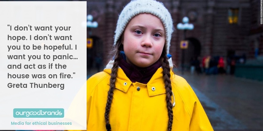 Greta Thunberg best quotes school strike news nobel prize