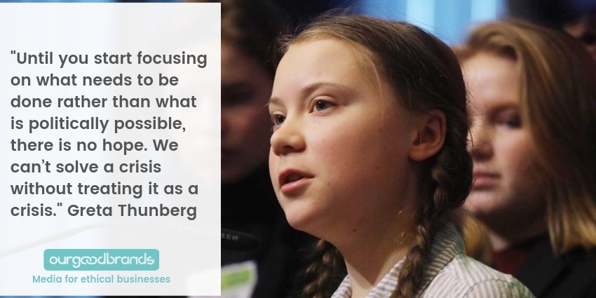 Greta Thunberg best quotes school strike news nobel prize