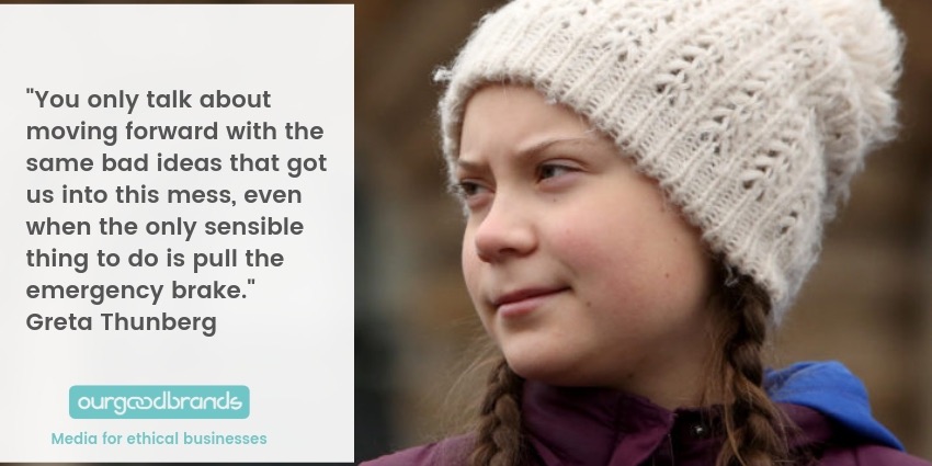 Greta Thunberg best quotes school strike news nobel prize