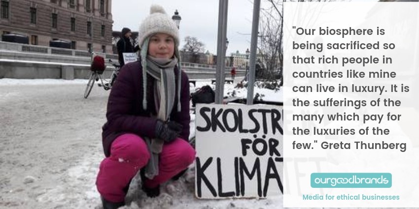Greta Thunberg best quotes school strike news nobel prize