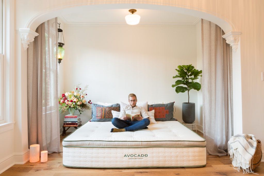 avocado green mattress natural organic mattress