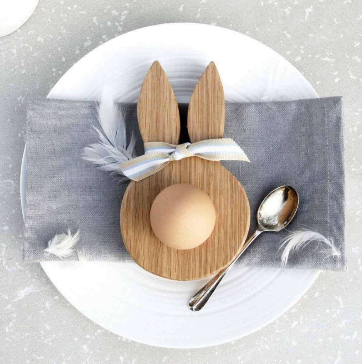 organic eco baby kids wood collection tableware easter
