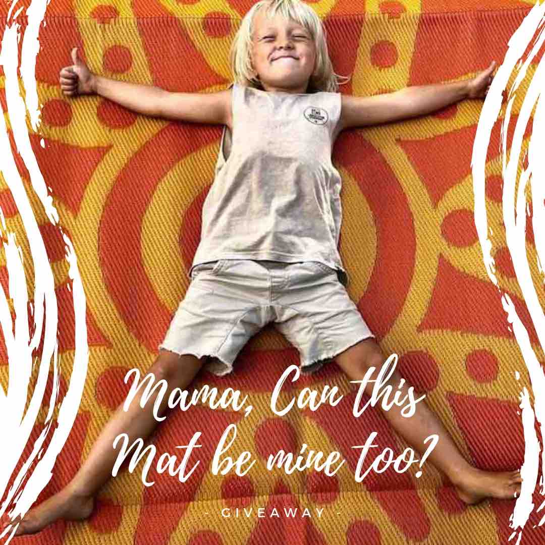 outdoors mat recyled plastic ourgoodbrands mothers day giveaway