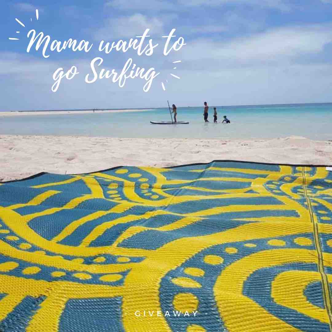 outdoors mat recyled plastic ourgoodbrands mothers day giveaway