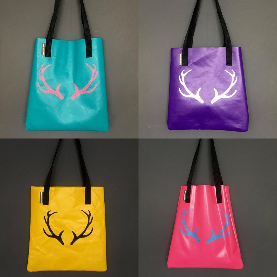 wyatt jack bouncy castles upcycled waterproof bags
