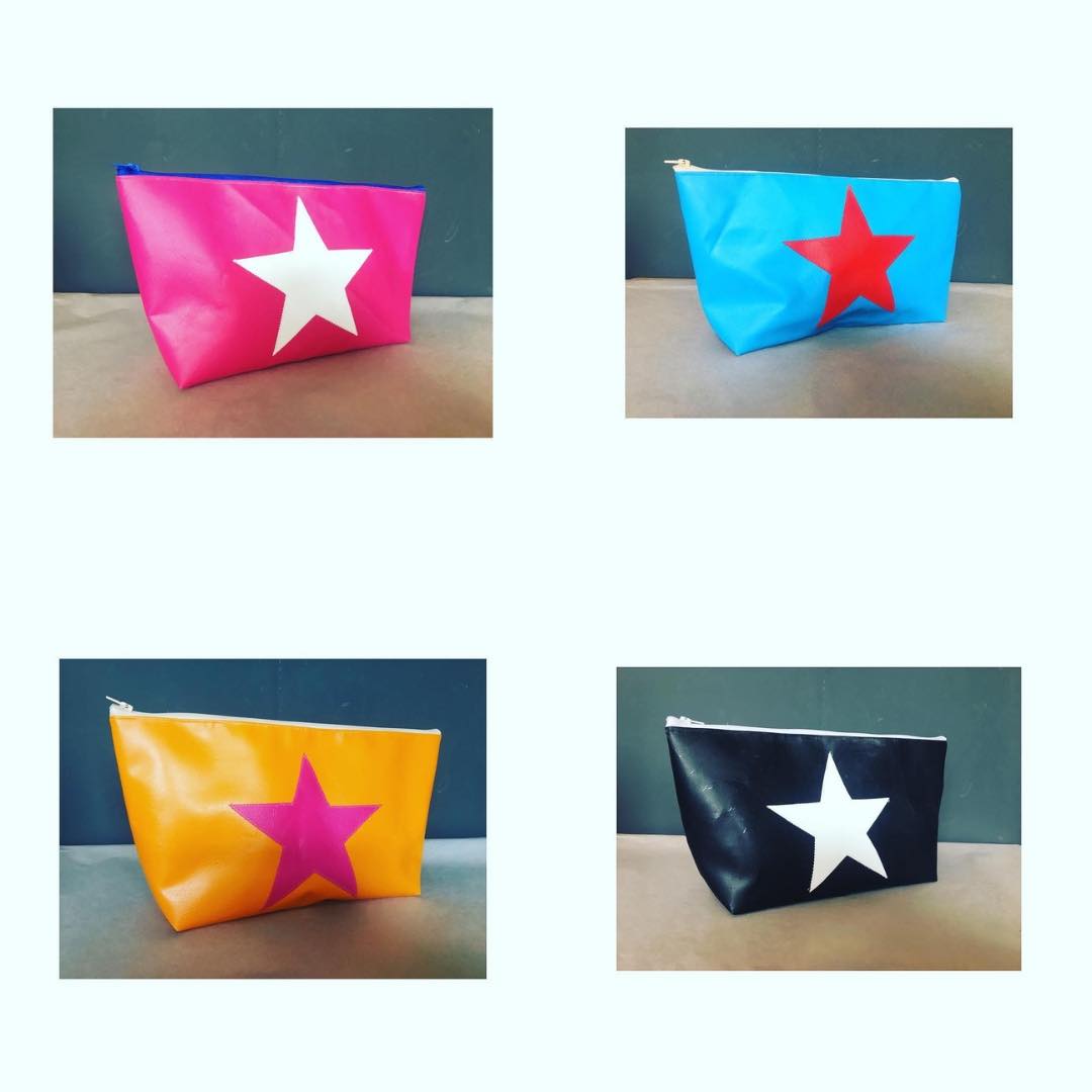 wyatt jack bouncy castles upcycled waterproof bags