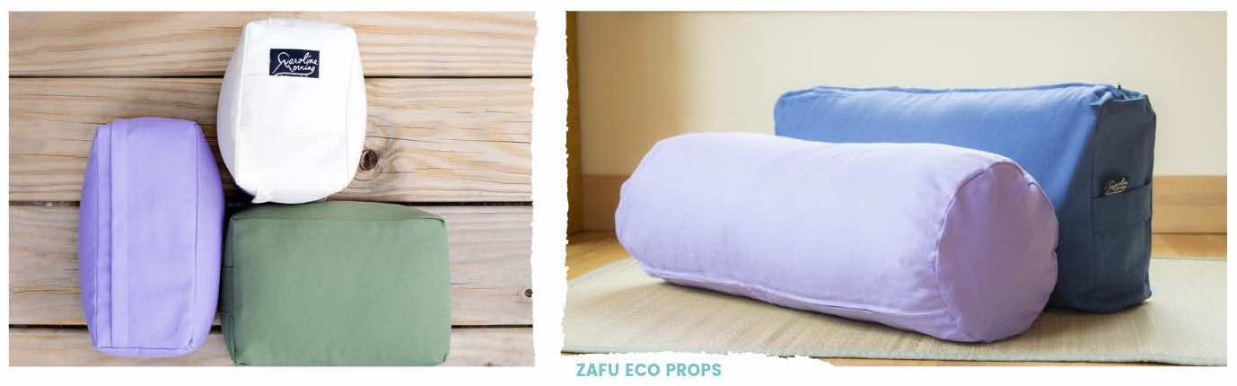 ethical eco-friendly yoga accessories gear props zafu