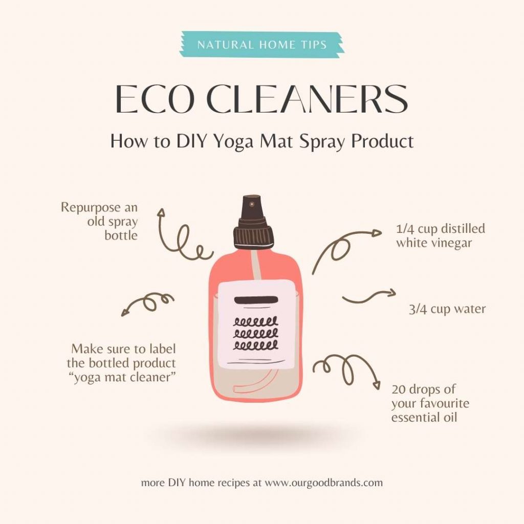 How to DIY Yoga Mat Spray Product