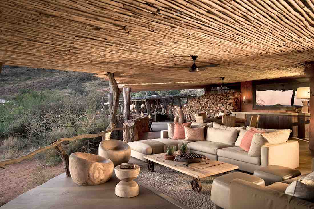 best eco-lodge africa safari Tarkuni Lodge Tswalu Kalahari
