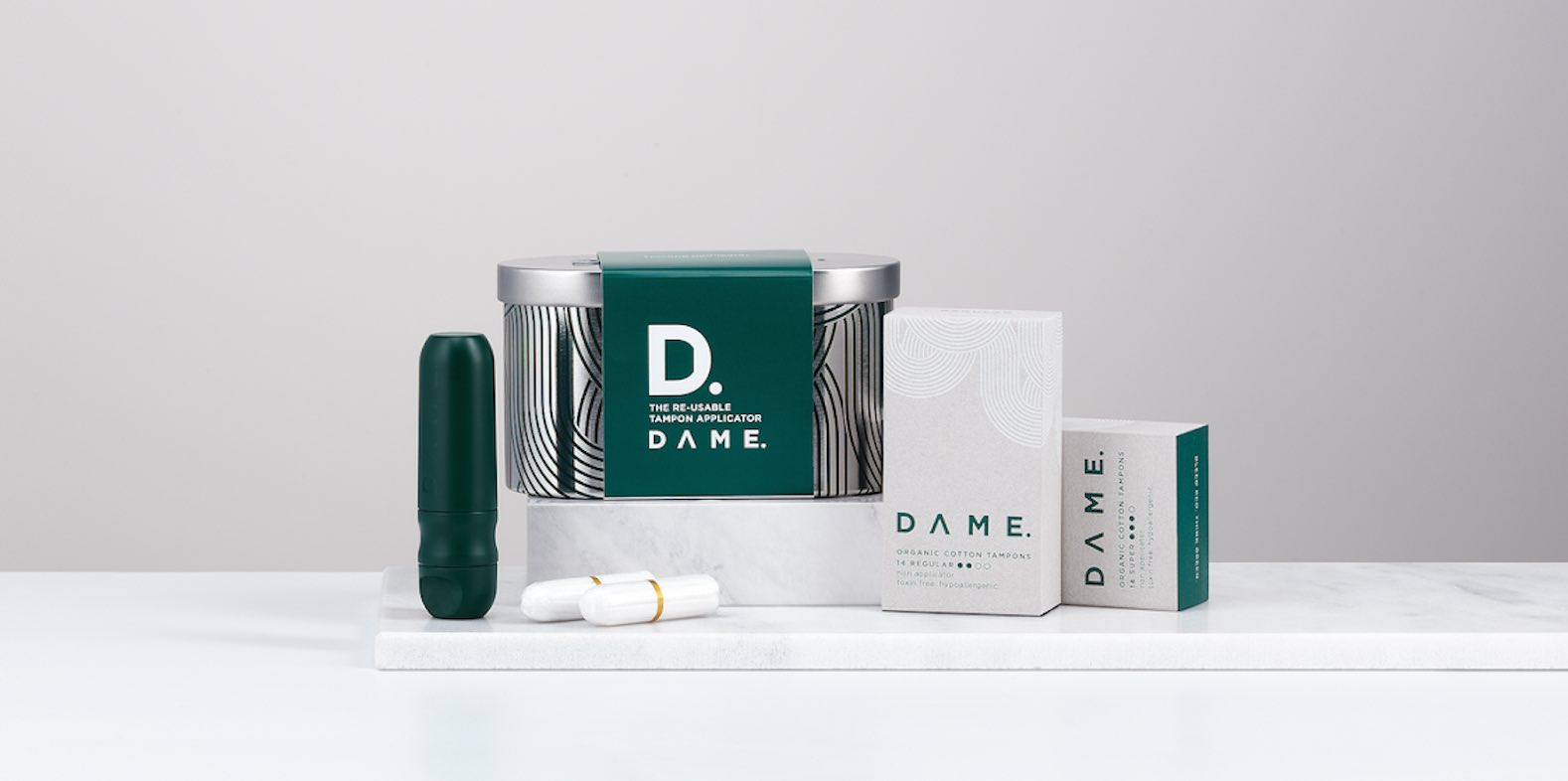 plastic free periods menstruation period reusable tampon applicator dame